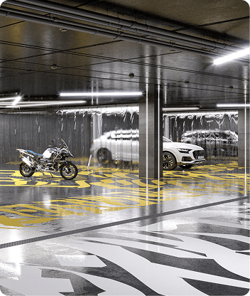 Двухуровневый паркинг